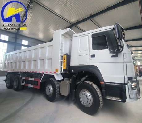 Sinotruk HOWO camión con tirador 8X4 12 ruedas 371HP 380HP 400HP 40tons camión de descarga en buen estado