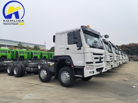 Sinotruk HOWO Camión de retroceso 8X4 12 ruedas 371HP 380HP 400HP 430HP 50 toneladas Usado y camión de descarga