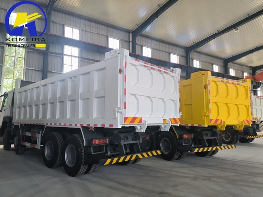 Sinotruk HOWO Camión de retroceso 8X4 12 ruedas 371HP 380HP 400HP 430HP 50 toneladas Usado y camión de descarga