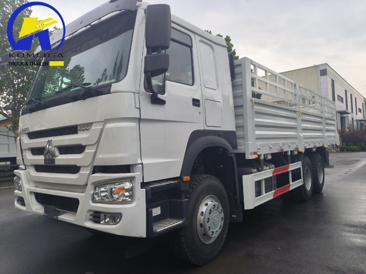 Tipo de transmisión manual estilo de furgoneta Sinotruk HOWO 6X4 400HP camión de carga de cabina extendida