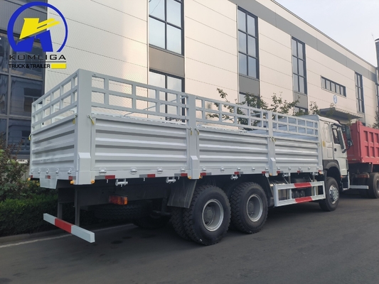 Tipo de transmisión manual estilo de furgoneta Sinotruk HOWO 6X4 400HP camión de carga de cabina extendida