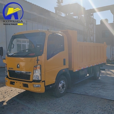 130 CV 160 CV de segunda mano en buen estado Mini camión de descarga Sinotruk HOWO Mini 4X2 6 ruedas