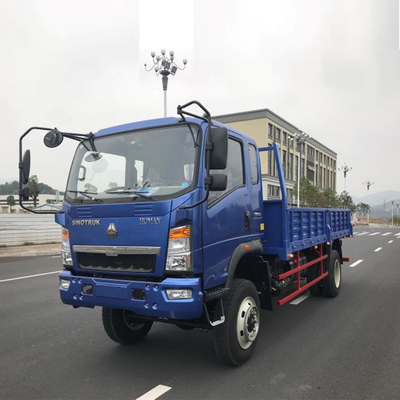 Sinotruk HOWO Hohan Foton 4X2 Mini camión de 6 ruedas con transmisión manual de 371 CV