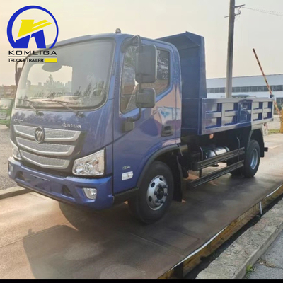 Sinotruk HOWO Hohan Foton 4X2 Mini camión de 6 ruedas con transmisión manual de 371 CV