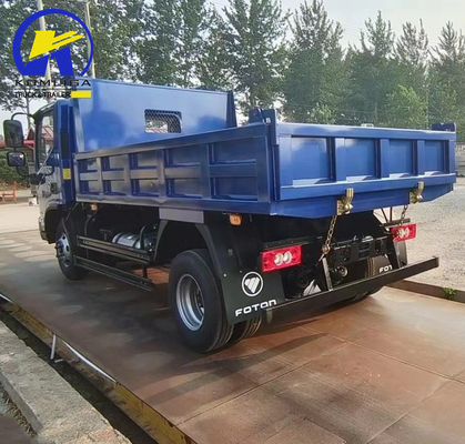 Sinotruk HOWO Hohan Foton 4X2 Mini camión de 6 ruedas con transmisión manual de 371 CV