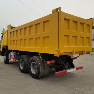 375 CV de segunda mano HOWO Sinotruk camión de descarga en buen estado 6X4 asientos ≤5 Euro 2