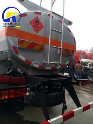 Shacman F2000 6X4 10 ruedas 270HP camión tanque de combustible potable con certificación ISO