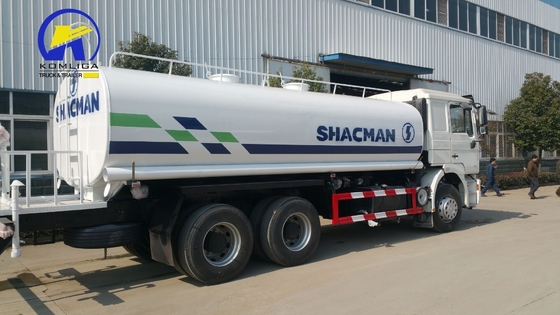Shacman 6X4 10 ruedas 290HP 20cbm Fuel tanque y tanque de agua camión con 371 HP