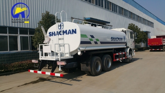 Shacman 6X4 10 ruedas 290HP 20cbm Fuel tanque y tanque de agua camión con 371 HP