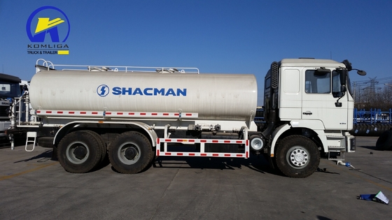 Shacman 6X4 10 ruedas 290HP 20cbm Fuel tanque y tanque de agua camión con 371 HP