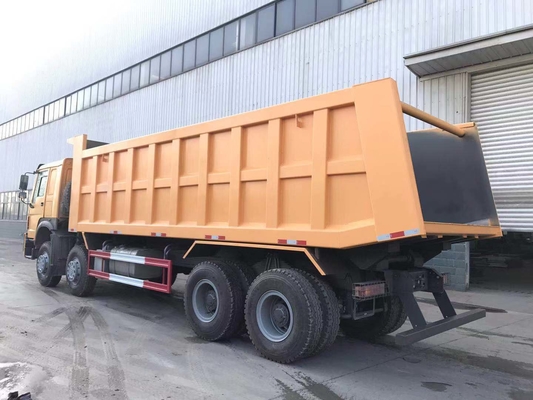 351-450hp HOWO 8X4 Humper de trabajo pesado con 12 ruedas y tanque de combustible de 300L