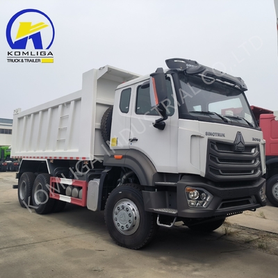 Capacidad de carga 16 toneladas Eje trasero 6X4 Camiones de carga para el transporte de carga