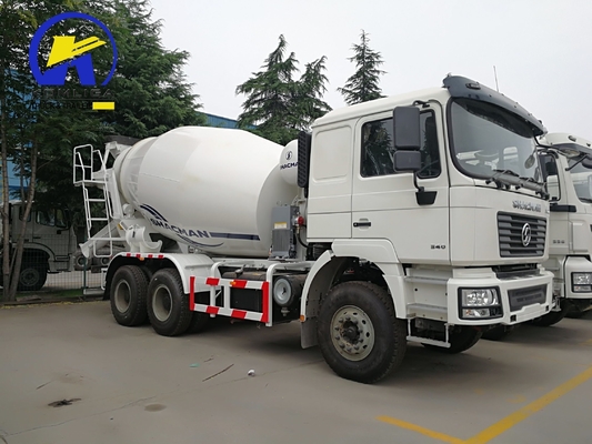 340HP Shacman F2000 6X4 10 ruedas mezclador de cemento camión de polvo a granel con tanque de combustible de 300L