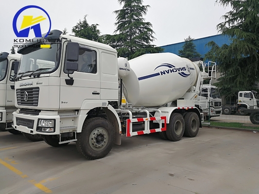 340HP Shacman F2000 6X4 10 ruedas mezclador de cemento camión de polvo a granel con tanque de combustible de 300L