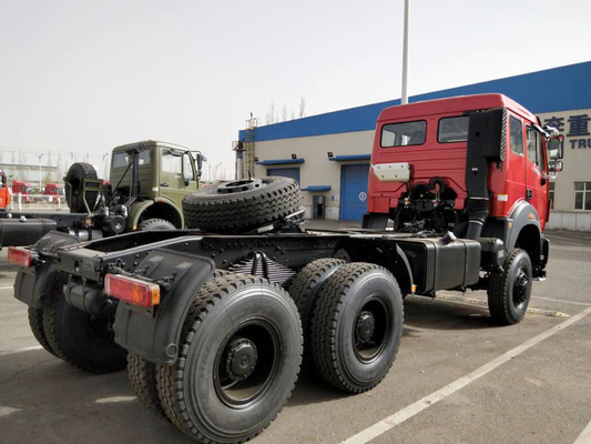 351-450hp Euroiii Beiben Camion 6X4 Norte Benz V3 Camión tractor cabeza para las necesidades