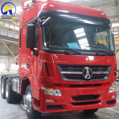 351-450hp Euroiii Beiben Camion 6X4 Norte Benz V3 Camión tractor cabeza para las necesidades