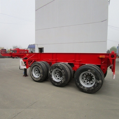 9.00*22.5/8.00-20/8.5-20 Rim 20FT Flatbed Container Truck Trailer con Jost King Pin