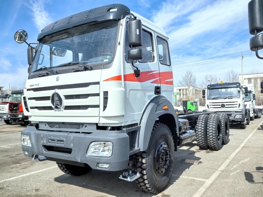 Beiben 6X4 6X6 380HP 420HP 10 Wheeler 2642 2638 Norte Benz camión de carga pesado cabeza de camión tractor en el Congo