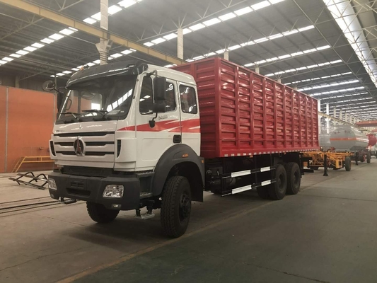 Camión de carga Beiben 10 ruedas 6X4 con Euro 2 estándar de emisiones y tipo de combustible diesel