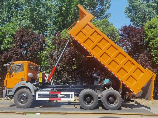 6X4 10 ruedas Beiben camión de descarga con capacidad de carga de 31-40t y opciones personalizables