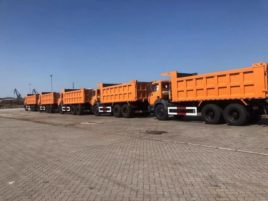 6X4 10 ruedas Beiben camión de descarga con capacidad de carga de 31-40t y opciones personalizables