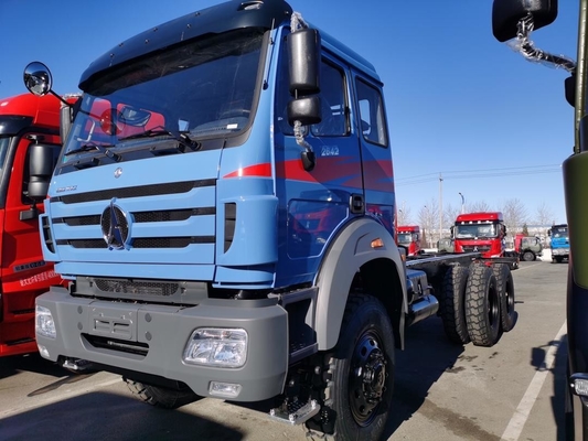 North Benz 6X4 6X6 camión tractor de trabajo pesado con quinta rueda 90 dirección única