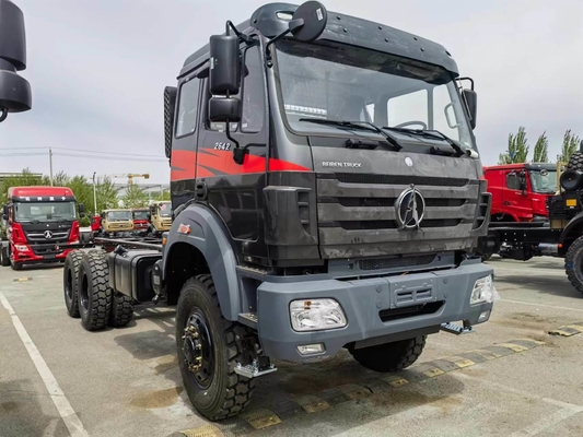 Camión tractor North Benz Beiben 6X4 para asientos de carga de trabajo pesado ≤5 Capacidad de carga 31-40 t