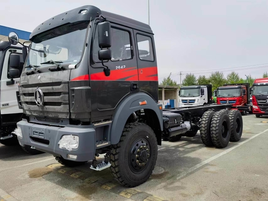 Camión tractor North Benz Beiben 6X4 para asientos de carga de trabajo pesado ≤5 Capacidad de carga 31-40 t