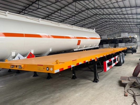 4 ejes 20 pies 20 pies Contenedor Trailer Lock con una caja de herramientas de una pieza 1m * 0.5m * 0.5m