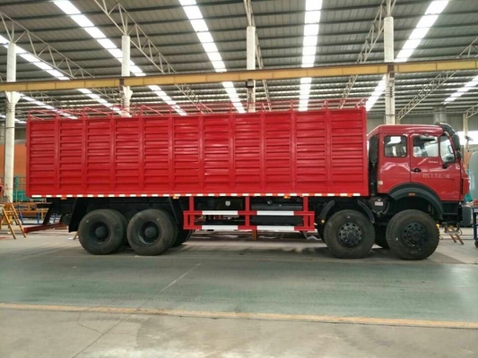 Camión de carga de descarga de Beiben Camión tractor 6X4 con sistema de dirección Zf8098 personalización