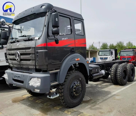 6X4 LHD Rhd camión de carga pesada con cabina larga Ng80b y un solo dormitorio