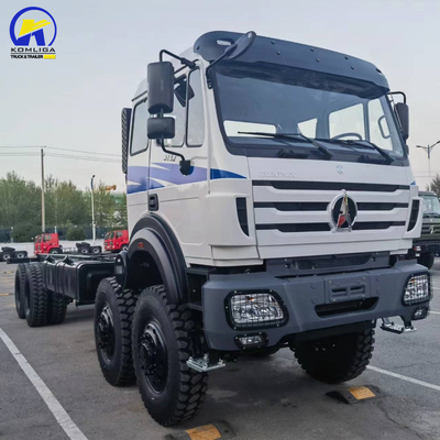 6X4 LHD Rhd camión de carga pesada con cabina larga Ng80b y un solo dormitorio