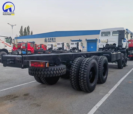 6X4 LHD Rhd camión de carga pesada con cabina larga Ng80b y un solo dormitorio