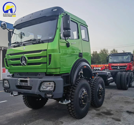 6X4 LHD Rhd camión de carga pesada con cabina larga Ng80b y un solo dormitorio
