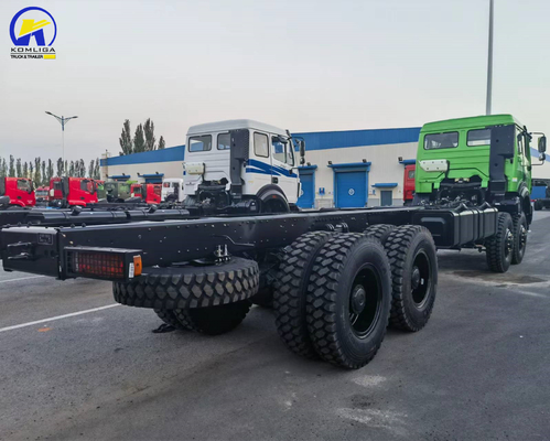 6X4 LHD Rhd camión de carga pesada con cabina larga Ng80b y un solo dormitorio