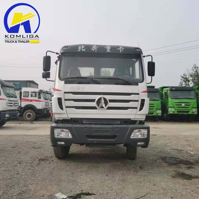 Beiben 6X4 10 ruedas usadas Prime Mover Tractor Head Truck con sistema de dirección Zf8098
