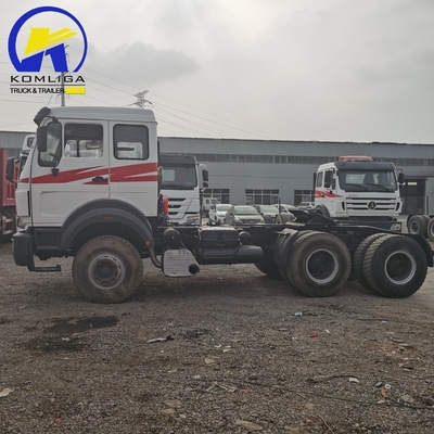 Beiben 6X4 380HP 10 ruedas 30-40tones camión tractor/cabeza de remolque con cabina larga Ng80b