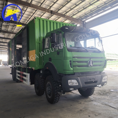 Benz Beiben 8X8 camión de carga para aplicaciones de trabajo pesado 8500*2500*3400mm asientos ≤5