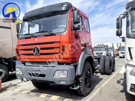 North Beiben Mercedes 2024 6X4 Chasis de camión de carga con transmisión manual para el Congo