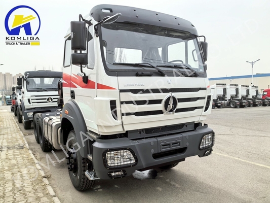 6X4 Volante 420HP Mercedes Tractor Trailer Corazón de camión al Congo 2024 Benz Beiben