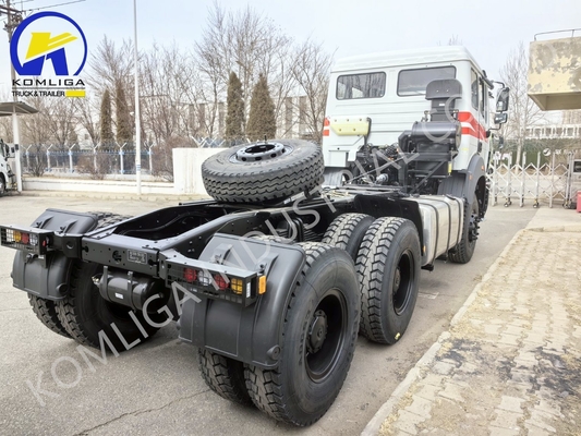 6X4 Volante 420HP Mercedes Tractor Trailer Corazón de camión al Congo 2024 Benz Beiben