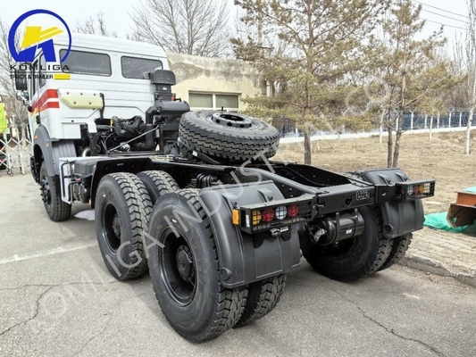 6X4 Volante 420HP Mercedes Tractor Trailer Corazón de camión al Congo 2024 Benz Beiben