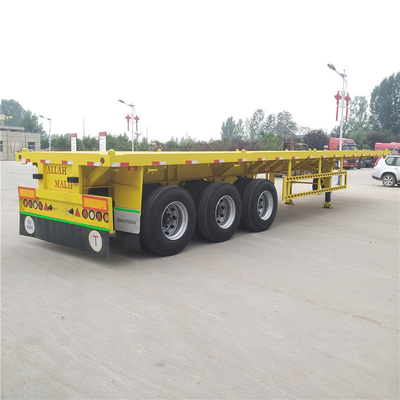 Remolque de contenedores de 12 ruedas 20FT 40FT con válvula Wabco y eje de 13t/16t a un precio asequible
