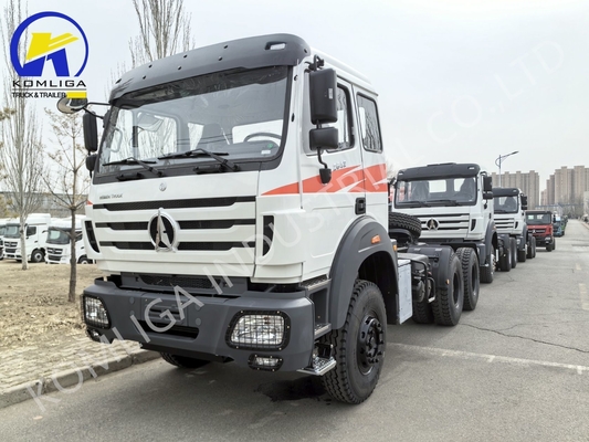 Diesel Beiben V3 camiones tractores 2642 6 * 6 camión de remolque para sus necesidades