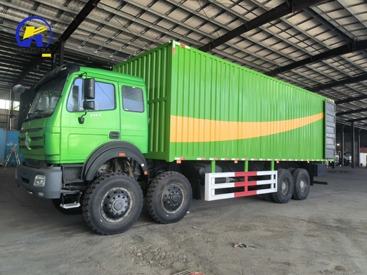 Beiben Benz 8X8 camión de carga diésel con cabina extendida 300L tanque de combustible