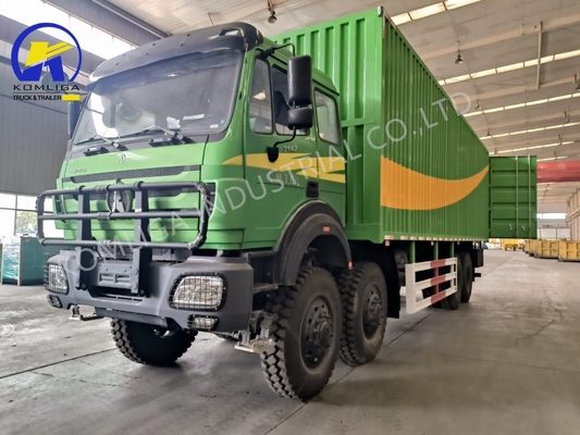 Sistema de dirección Zf8098 Diésel 12 ruedas camión de carga para transporte pesado