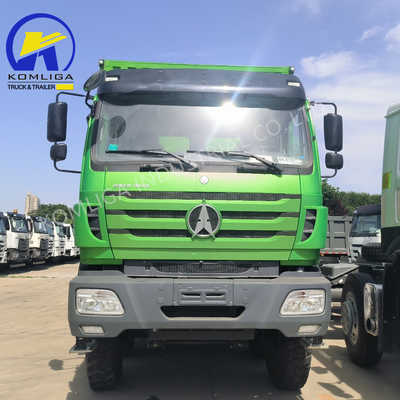 Sistema de dirección Zf8098 Diésel 12 ruedas camión de carga para transporte pesado