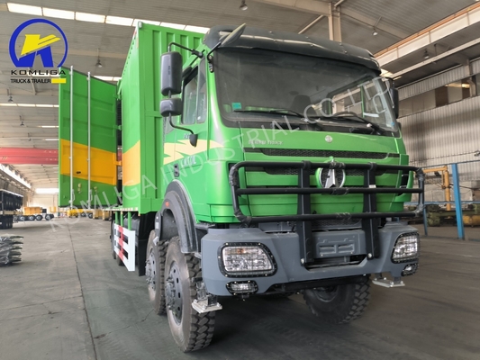 Sistema de dirección Zf8098 Diésel 12 ruedas camión de carga para transporte pesado