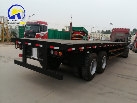 2 Ejes de segunda mano 25FT Contenedor Semirremolque ligero Clase pesada 13t/16t Eje