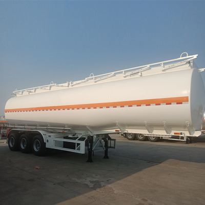 3 ejes 45000 litros de tanque de combustible remolque con capacidad de carga de 50T y 12r22.5 neumáticos